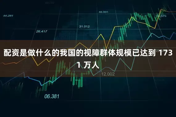 配资是做什么的我国的视障群体规模已达到 1731 万人
