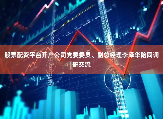 股票配资平台开户公司党委委员、副总经理李泽华陪同调研交流